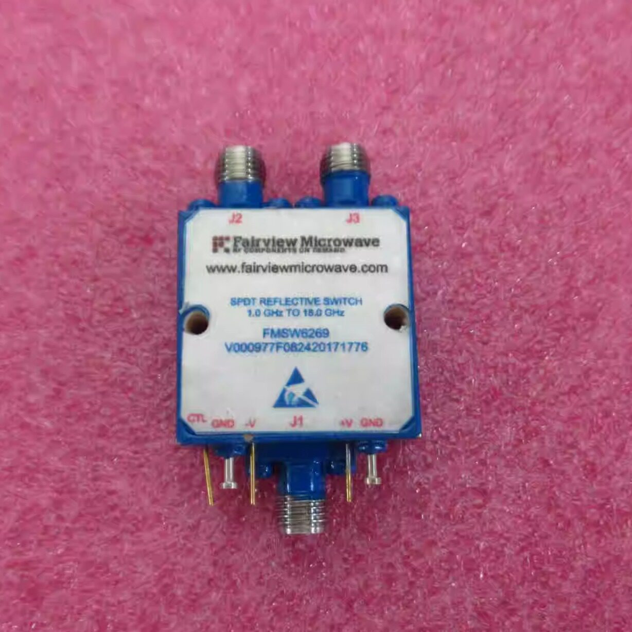 Fairview 1-18GHz 20dBm 100ns TTL控制 SPDT 射频PIN电子开关