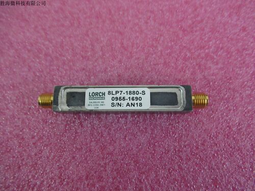 LORCH低通滤波器DC-1.878GHz