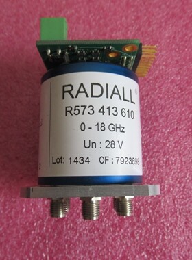 Radiall R573413610 DC-18GHz 28V SMA母 SP6T 射频微波同轴开关