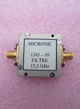 MICRONIC 1245-09 12.5-18.5GHz SMA 射频微波 同轴高通滤波器
