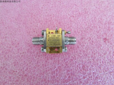 MITEQ AFS2-04005400-100-15P-2 1-6.3GHz 15dB 射频微波放大器