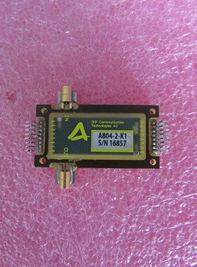 SHF进口 A804-2-K1 100KHz-40GHz 增益20dB射频微波超宽带放大器