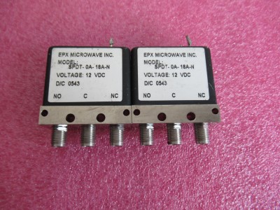 EPX SPDT-0A-18A-N DC-18GHz SMA 12V SPDT 射频微波同轴开关