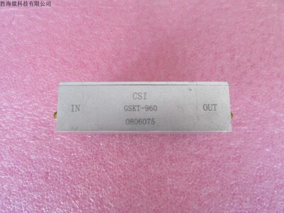CSI进口 830-960MHz 0-20dB SMA母-SMA母直角 射频微波可调衰减器