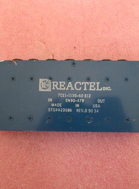 REACTEL 7C11-1130-60-S12 1.1-1.16GHz SMA 射频同轴 带通滤波器