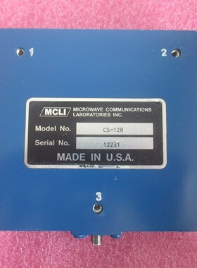 MCLI进口 CS-128 SMA母头 700-1400MHz 射频微波同轴环形器