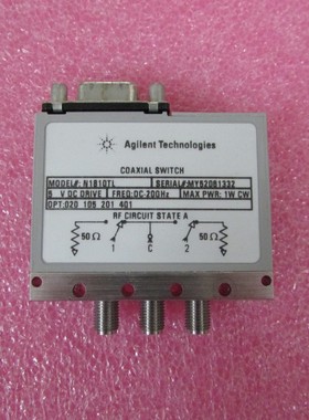 Agilent进口N1810TLDC-20GHz5VSPDT射频微波同轴开关