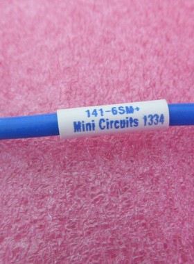 MINI进口 141-6SM+ DC-18GHz 15cm SMA双公 射频同轴半柔电缆跳线