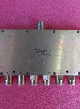 ZB8PD-2 MINI 1000-2000MHz N 8路 1分8射频微波功分器