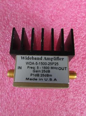 进口 5-1500MHz 25dB 25dBm SMA 射频微波低噪声放大器