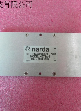 NARDA 4372A-4 500-2900MHz SMA  高频 射频微波同轴功率功分器