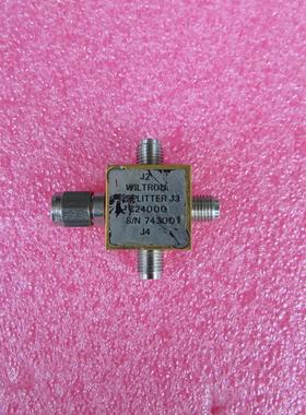 WILTRON进口 C24000  DC-26.5GHz 2.92mm 一分三 射频同轴功分器