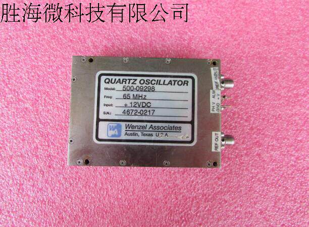 美国Wenzel Associates 500-09298 65MHz 12V 振荡器 - 实物图