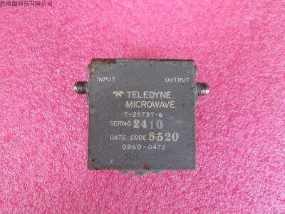 TELEDYNE T-2S73T-6 2.1-4.5GHz SMA RF射频微波同轴宽带隔离器