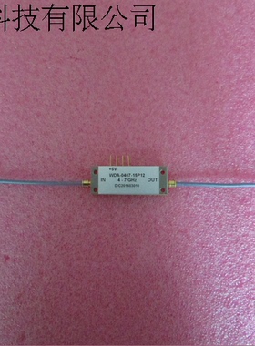 4-7GHz 12dB 15dBm SMA 低噪声微波放大器
