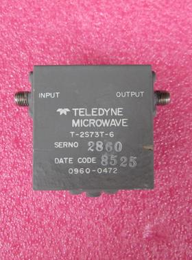 TELEDYNE 进口  T-2S73T-6  2-4.8GHz  SMA 射频微波同轴隔离器