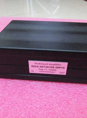7.3-10.5GHz 70dB 28dBm 微波超宽带放大器 宽带中功率放大器