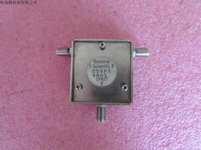 美国SONOMA进口 CY8F1 780MHz-1GHz SMA  RF 射频微波同轴环形器