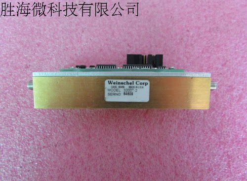3200T-2 Weinschel  DC-2GHz 0-63.75dB SMA RF 射频微波 程控步进衰减器 质量包好，包能用，可提供详细测试图。 官网资料 http://weinschel.apitech.com/weinschel/pdfiles/IM-498-3200T-XE.pdf