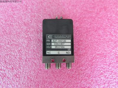 CHARTER进口DC-18GHz SMA 28V 300W SPDT 射频微波高功率同轴开关