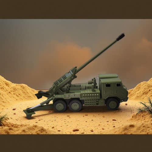 93同款PCL-181车载榴弹炮模型