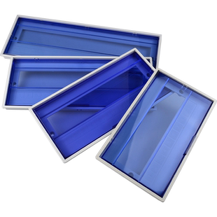 阻燃PZ30蓝色配电箱面板盖子10/12/15/18/20回路空开保护罩盖板