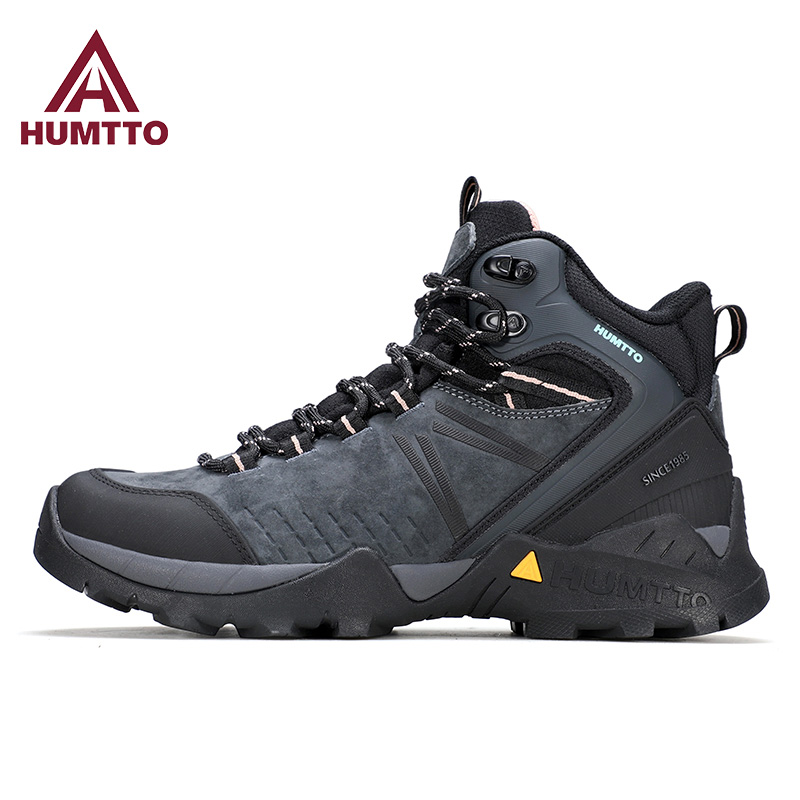 悍途登山鞋女真皮耐磨减震防滑