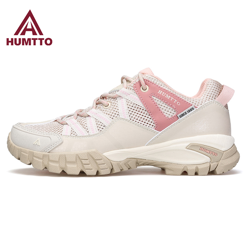 悍途网面鞋女轻便透气登山鞋