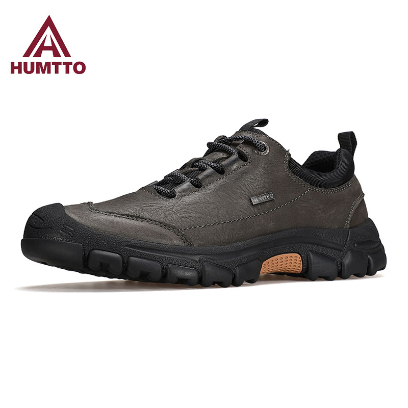 悍途真皮透气抓地防滑户外