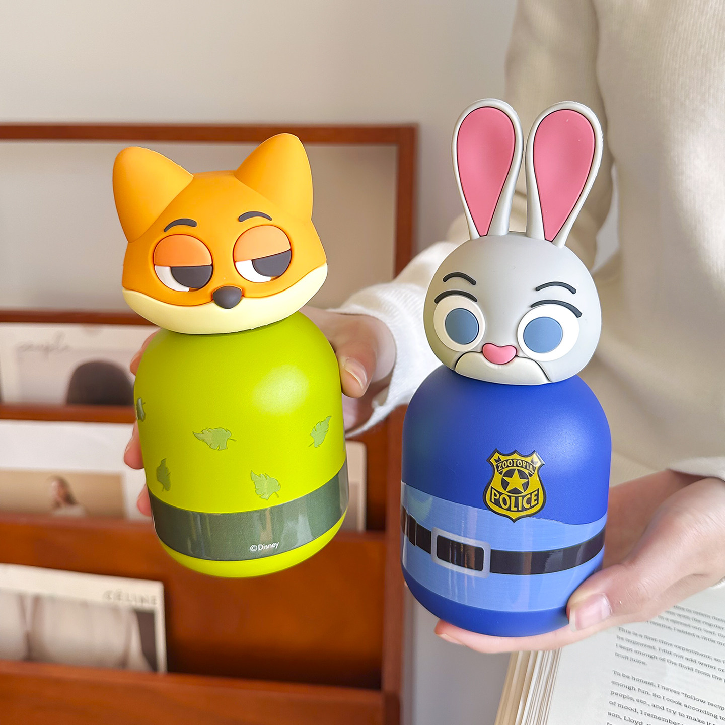 疯狂动物城正版保温杯迪士尼联名水杯便携316不锈钢儿童喝水杯子,餐饮具,保冷/保温杯,淘宝优惠券,粉丝福利购,淘宝优惠卷