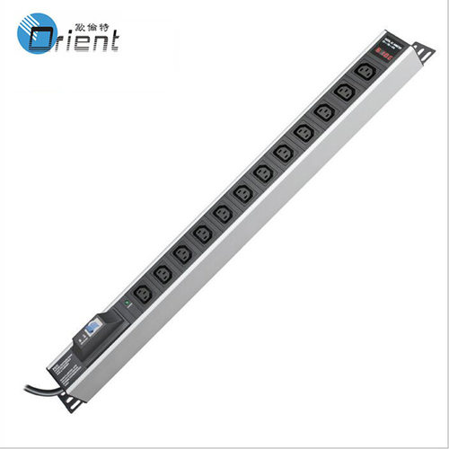 C13 网络PDU 机柜专用电源插座 10A机柜机箱插板12位 IEC320