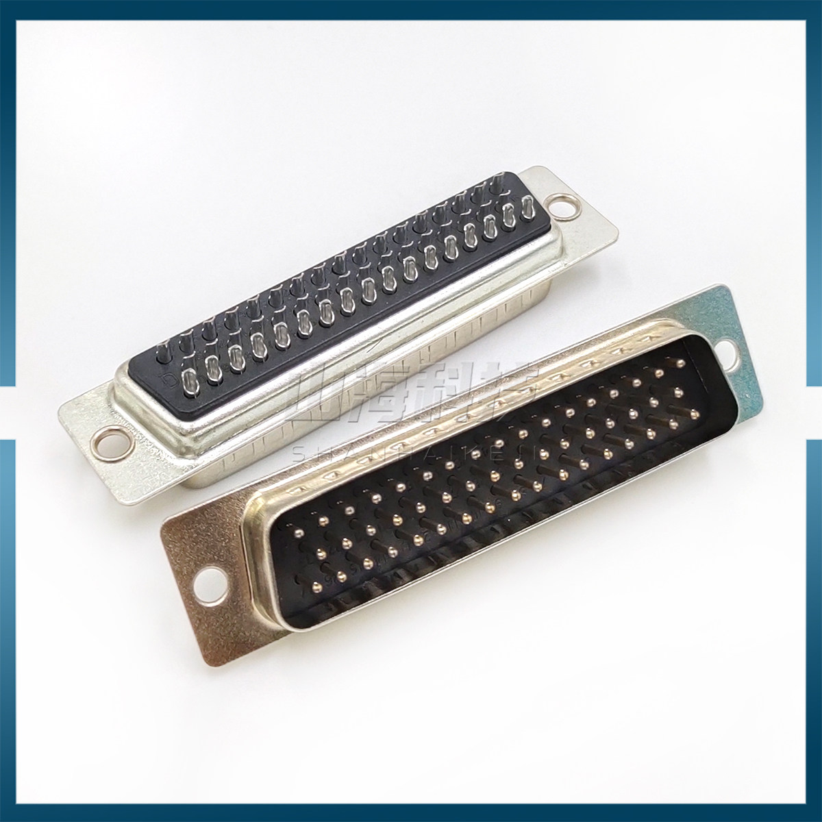 DB50公头3排50针插头VGA插座