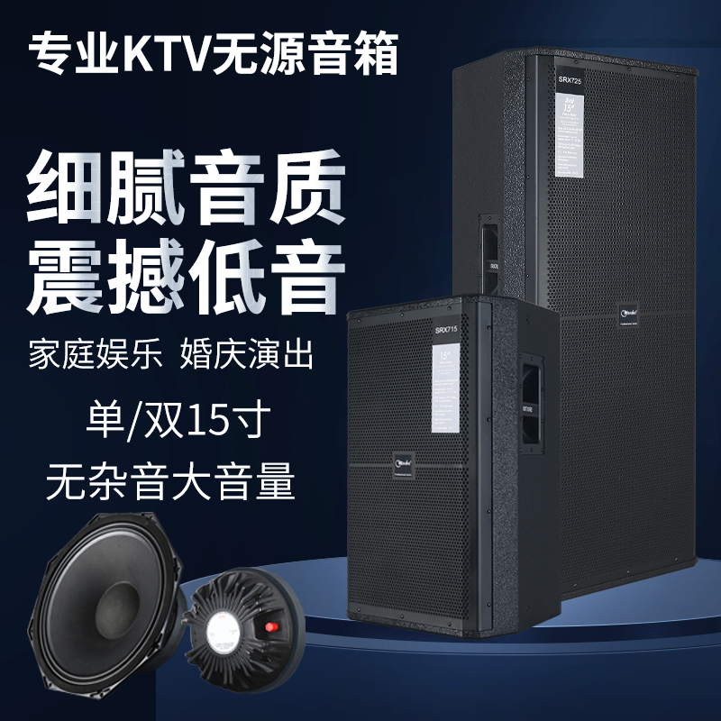 户外音响单15双15寸SRX715/725ktv舞台演出婚庆大功率专业音箱