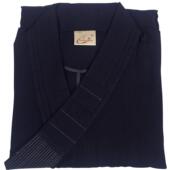 禅修服夏款 新款 福慧佛具僧衣海清鞋 藏青色棉麻透气大了尘僧服长褂