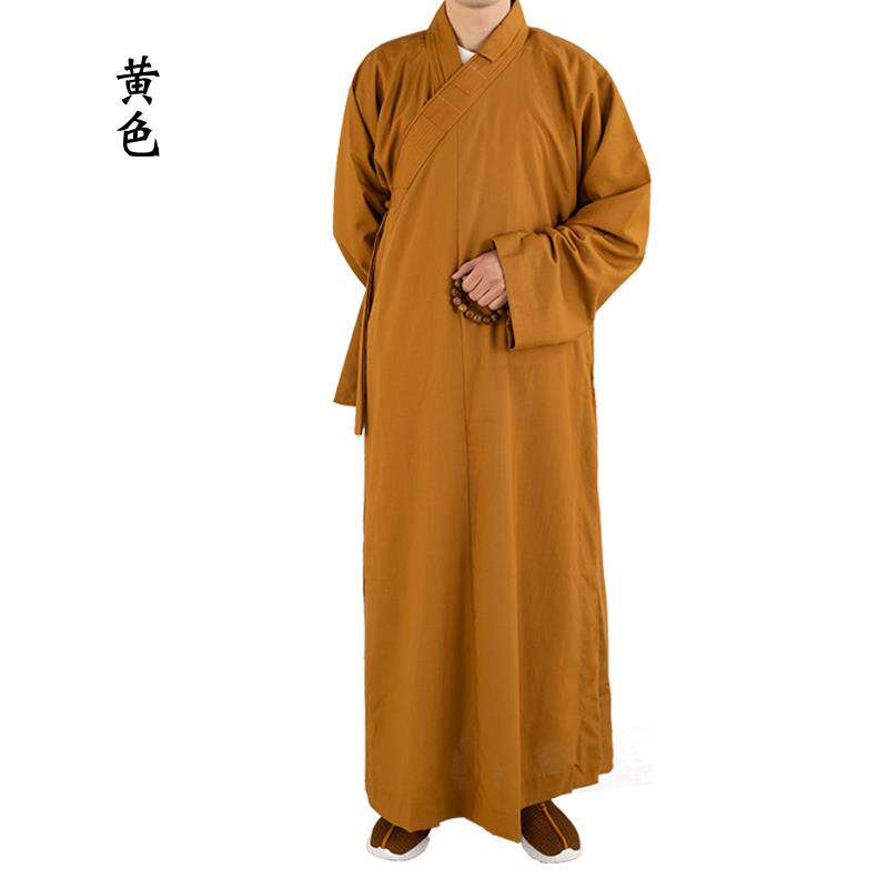 新款济缘僧服长褂春夏秋四季和尚师父男女僧袍尼姑大褂出家人僧衣