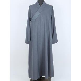 新款百祥僧服秋冬双织呢料大褂出家师父和尚服比丘尼单层厚款保暖