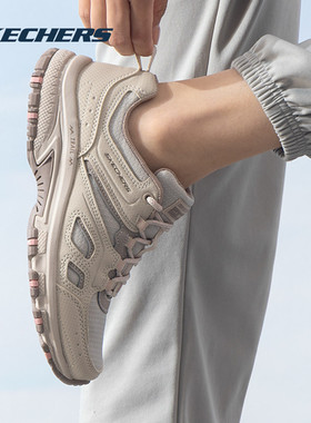 斯凯奇休闲鞋女鞋新款户外舒适透气轻质缓震运动鞋180022