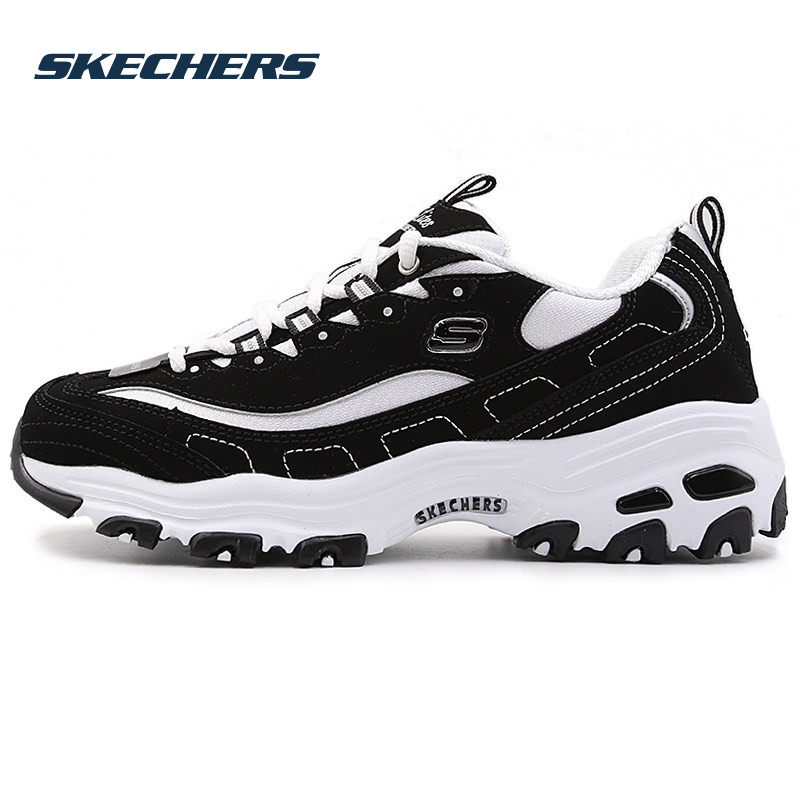 斯凯奇（Skechers）男鞋女鞋 25秋季厚底增高老爹鞋经典熊猫鞋缓,运动鞋new,运动休闲鞋,淘宝优惠券,粉丝福利购,淘宝优惠卷