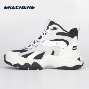 斯凯奇加绒老爹鞋女款冬季保暖防滑运动休闲鞋加厚鞋