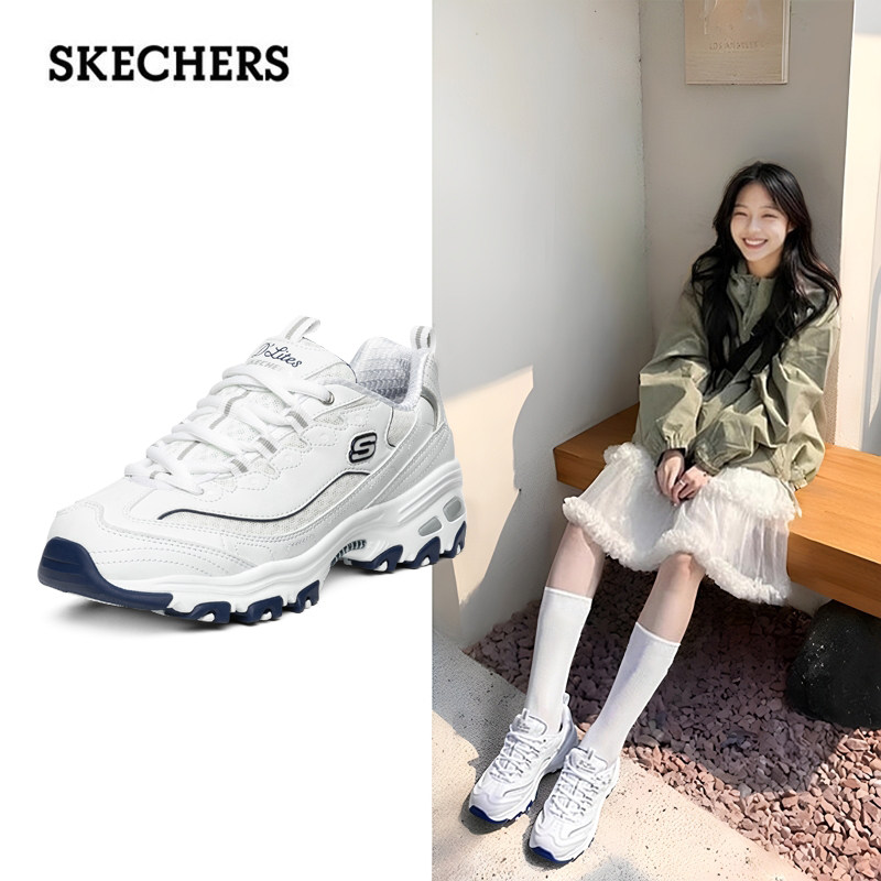 斯凯奇女鞋白色透气休闲鞋官方正品简约运动鞋春季新款女士熊猫鞋,运动鞋new,运动休闲鞋,淘宝优惠券,粉丝福利购,淘宝优惠卷