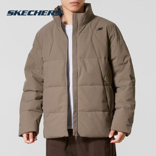 斯凯奇2025冬季新款运动羽绒服