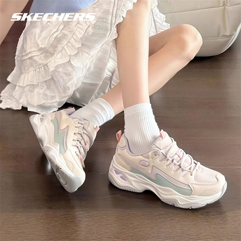 斯凯奇女鞋官方正品运动鞋春季新款拼色老爹鞋时尚潮流女士熊猫鞋,运动鞋new,运动休闲鞋,淘宝优惠券,粉丝福利购,淘宝优惠卷