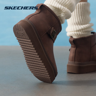 雪地靴2505秋冬保暖女士休闲冬靴 女鞋 斯凯奇 Skechers