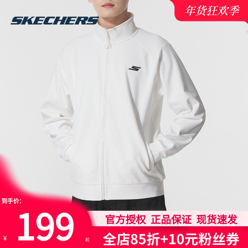 SKECHERS斯凯奇男装女装2025冬季新款运动服跑步健身训练外套上衣