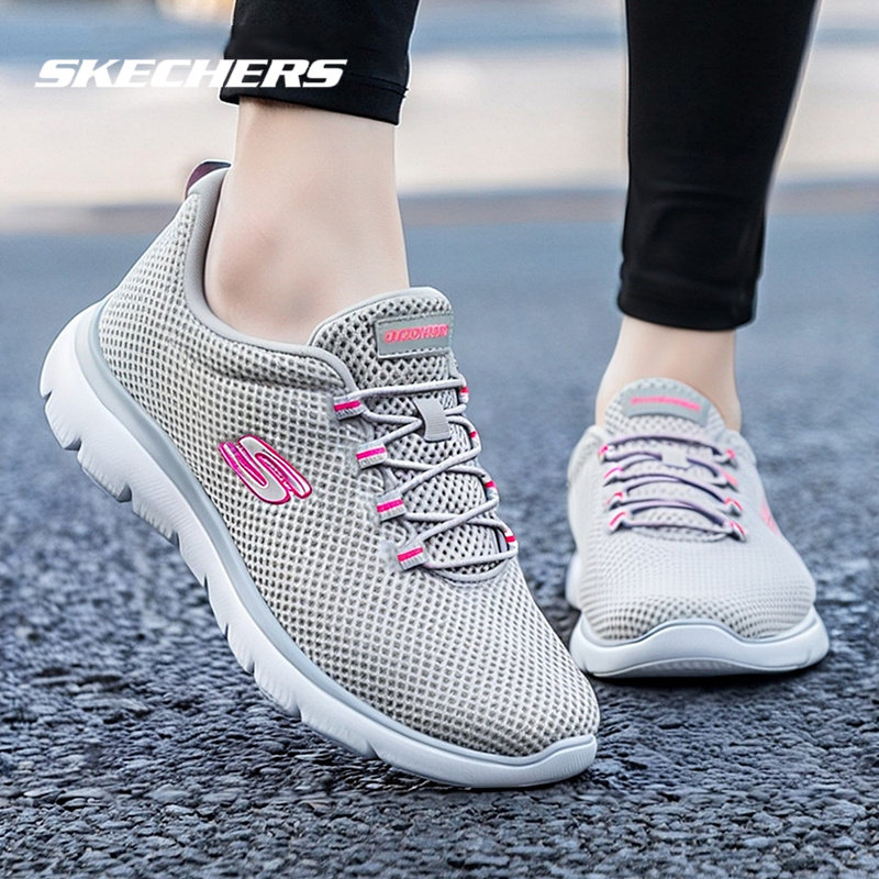 斯凯奇女鞋2026新款软底妈妈鞋运动鞋官方正品休闲鞋子女款跑步鞋