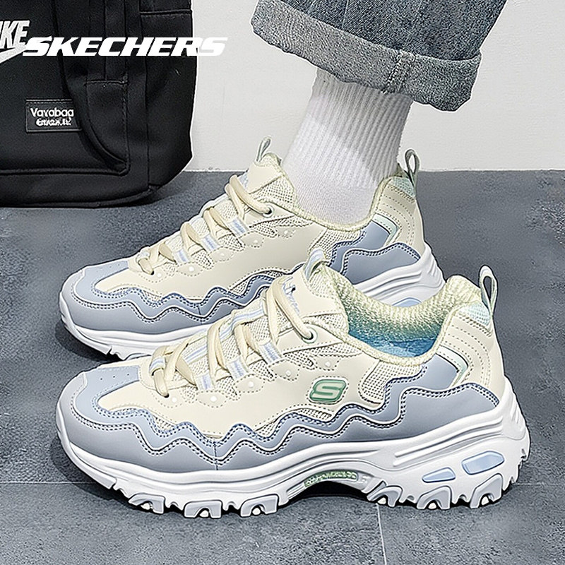 斯凯奇女鞋官方正品厚底运动鞋春季新款减震时尚老爹鞋女士熊猫鞋,运动鞋new,运动休闲鞋,淘宝优惠券,粉丝福利购,淘宝优惠卷