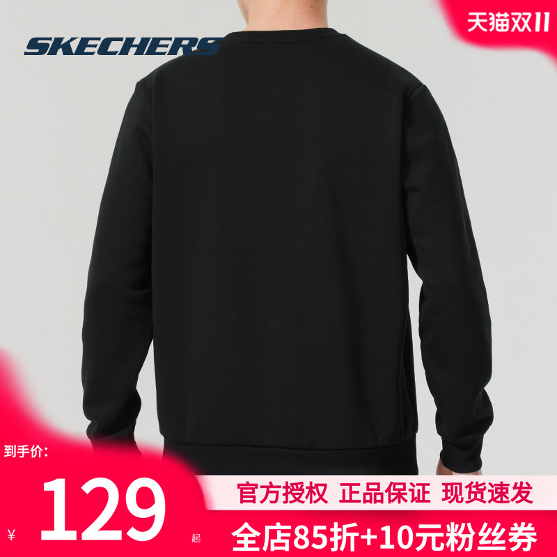 斯凯奇(Skechers)男装女装 冬季新款情侣运动服加绒保暖潮流时