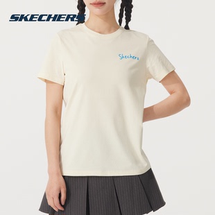 新款 2025夏季 女装 短袖 百 斯凯奇 t恤休闲运动服时尚 Skechers