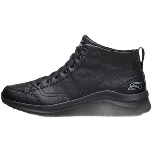 斯凯奇加绒男鞋冬季新款保暖棉鞋正品高帮休闲鞋子男士加厚运动鞋