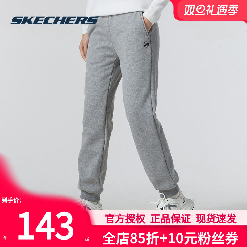 斯凯奇女裤新款休闲运动裤